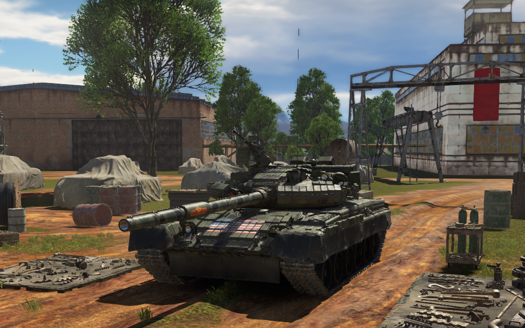 [战争雷霆]t80b:大炮,快车,脊椎病(然而我永远喜欢80酱)