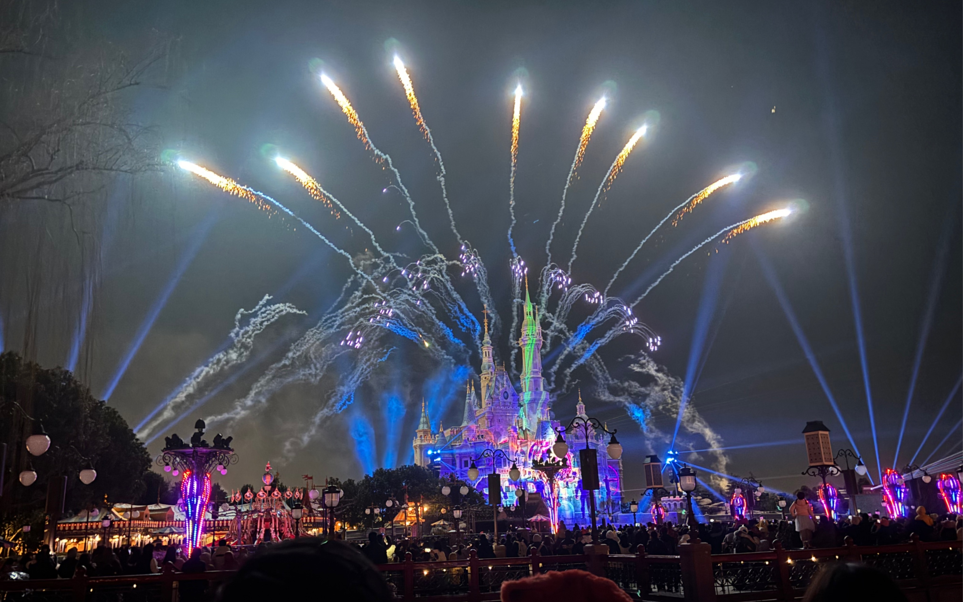 2/16 上海迪士尼乐园-奇梦之光幻影秀