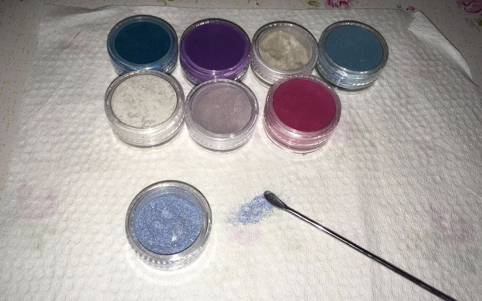 影子珠光粉调调色