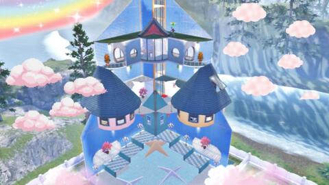 明日之后花火设计 网易大神 周年庆精灵城堡内饰 哔哩哔哩 Bilibili