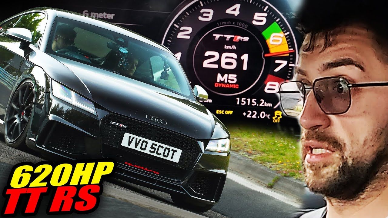 620hp 甲醇奥迪 tt rs 在纽博格林赛道幸存下来!
