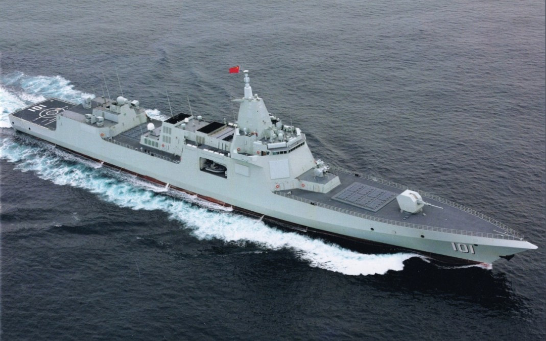 05驱逐舰改模型以前的最后一期055视频