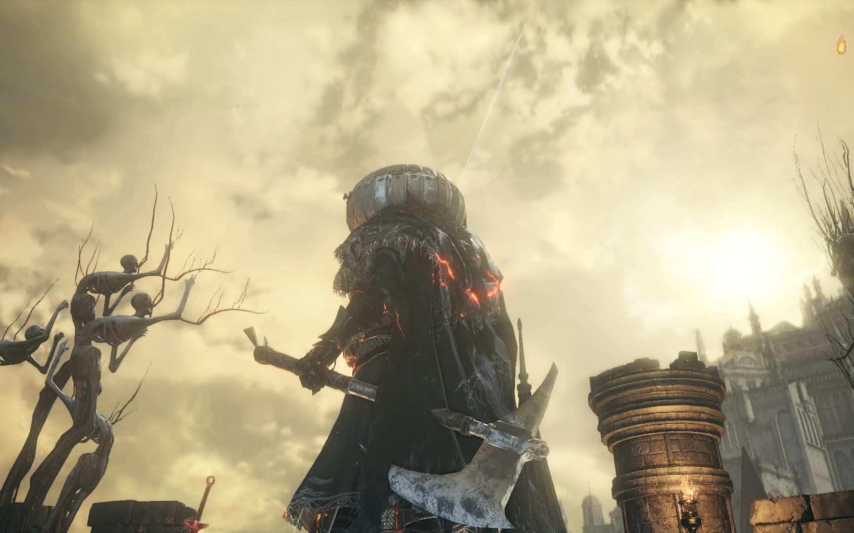 黑暗之魂3 高墙暗灵打工的一天