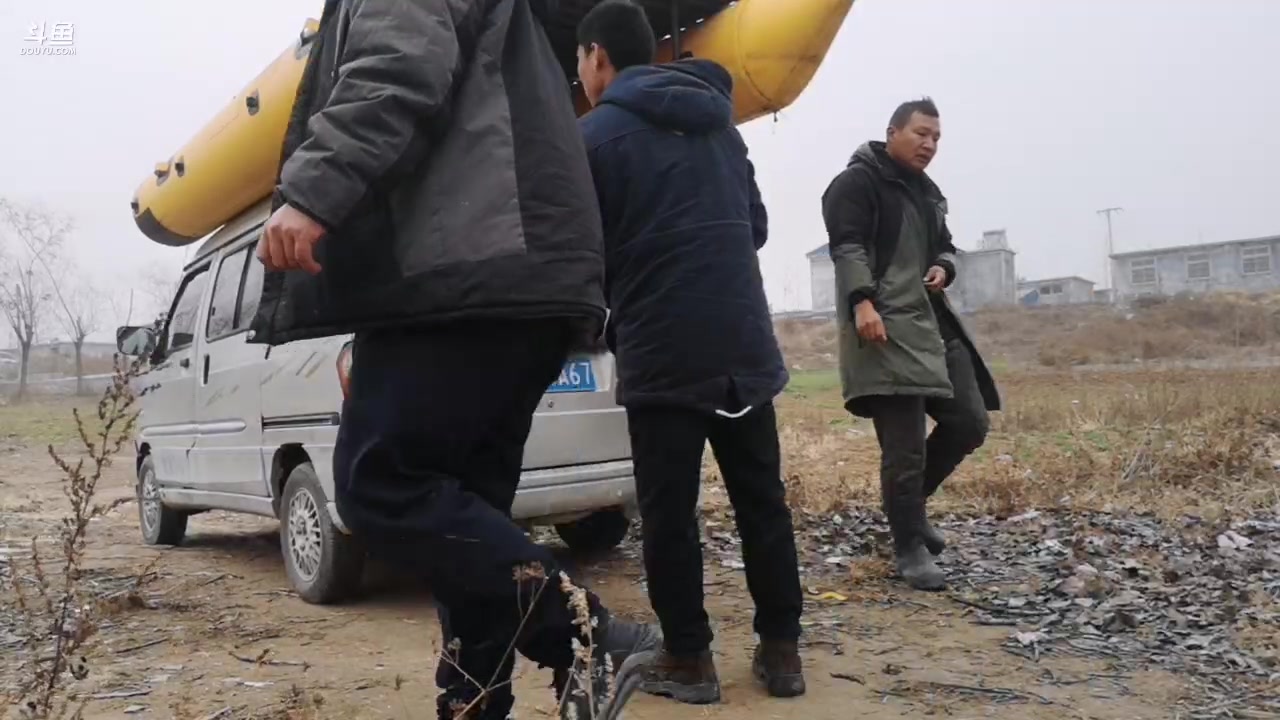 微山湖捕鱼武工队_2019-12-23 9时53分蟠龙河寻龙记!