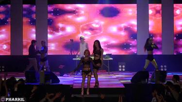 韩国饭拍」[4K] [Jikcam_Fancam] 170517 HUSH♡与DJ TUK一起