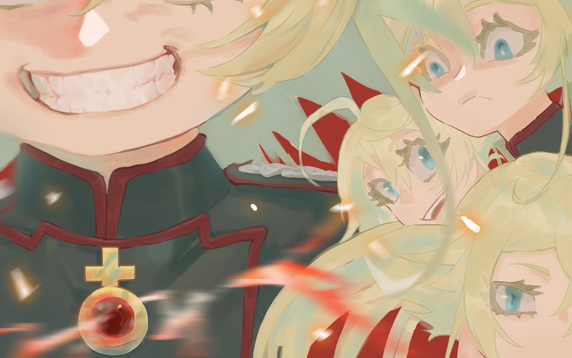 谭雅·提古雷查夫【绘画过程】