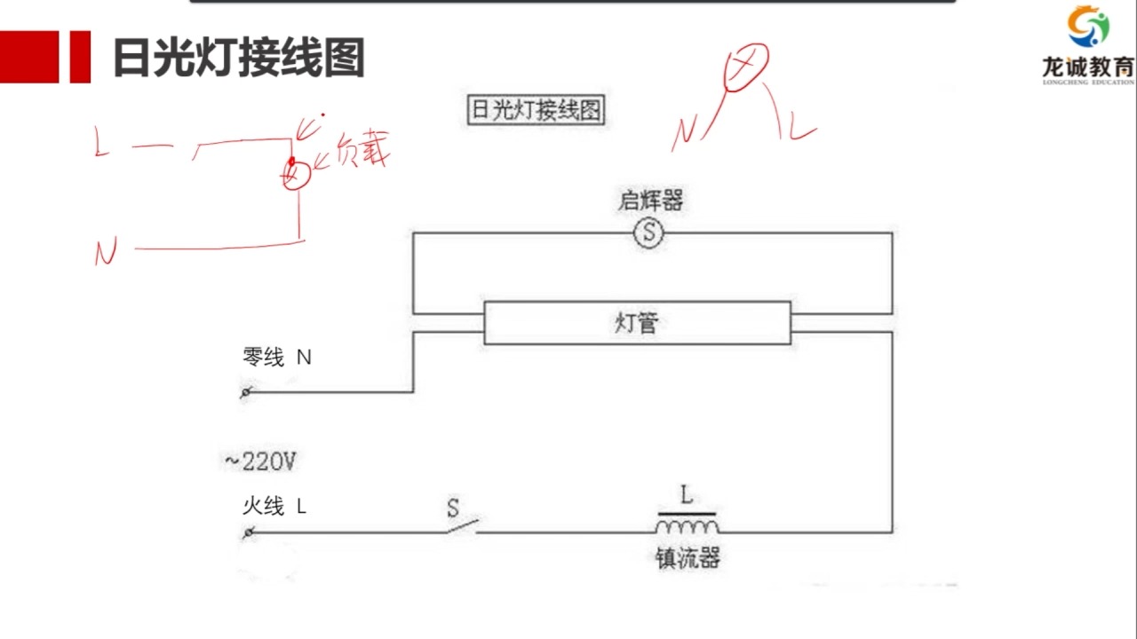 宿舍照明电路图图片