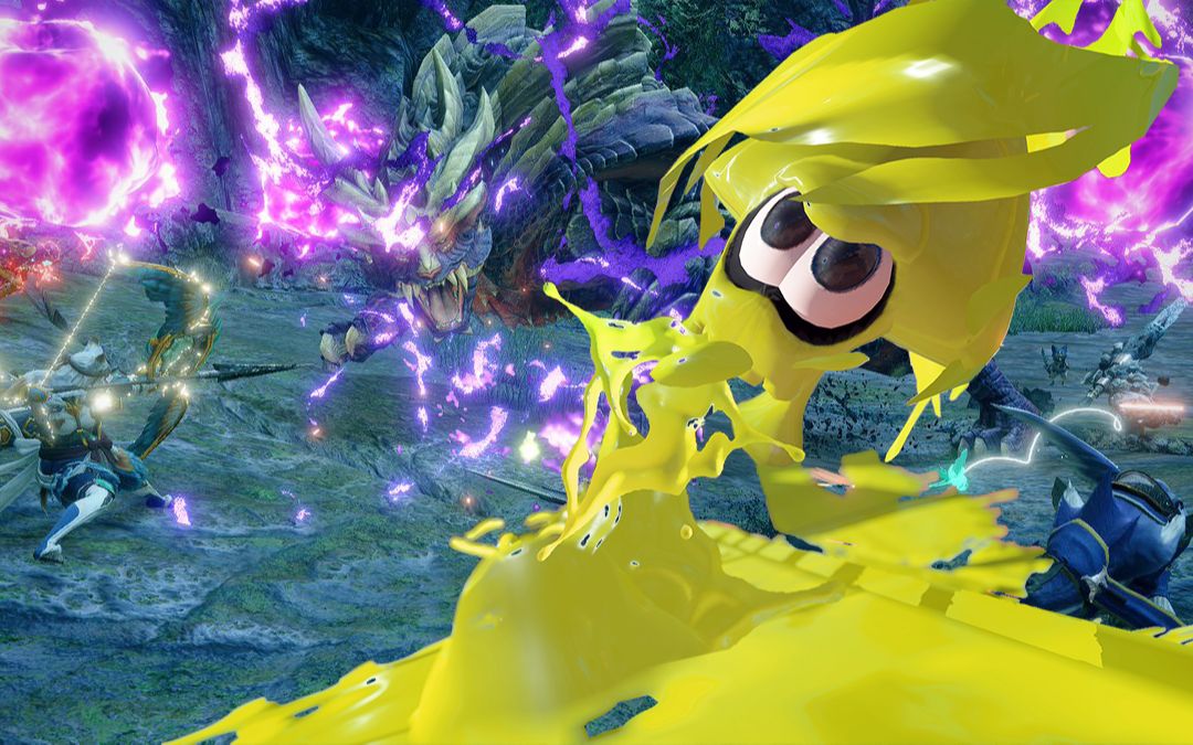 splatoon2从怪猎逃回来的乌贼复健