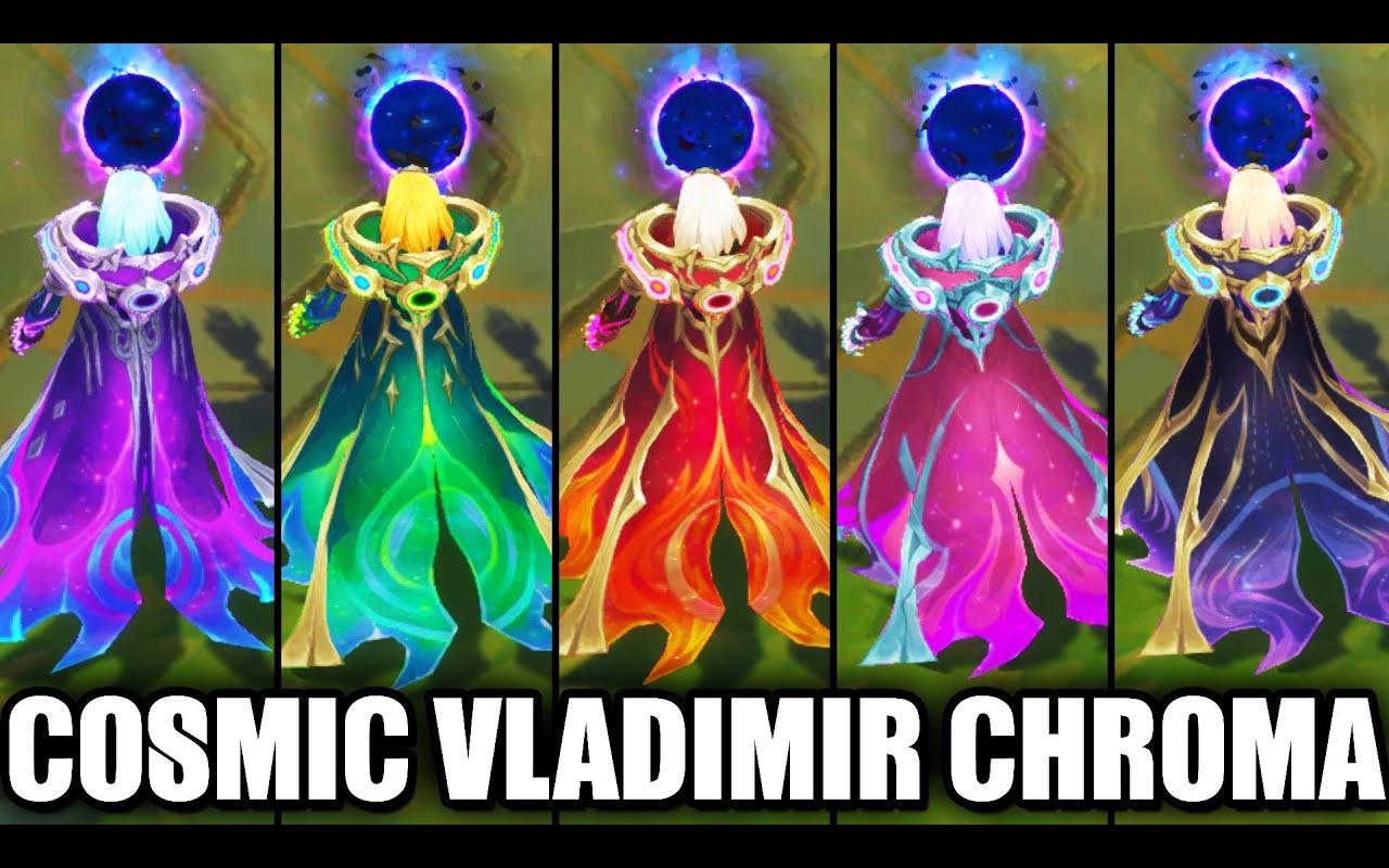 皮肤预览厅炫彩弗拉基米尔猩红收割者波江星神英雄联盟