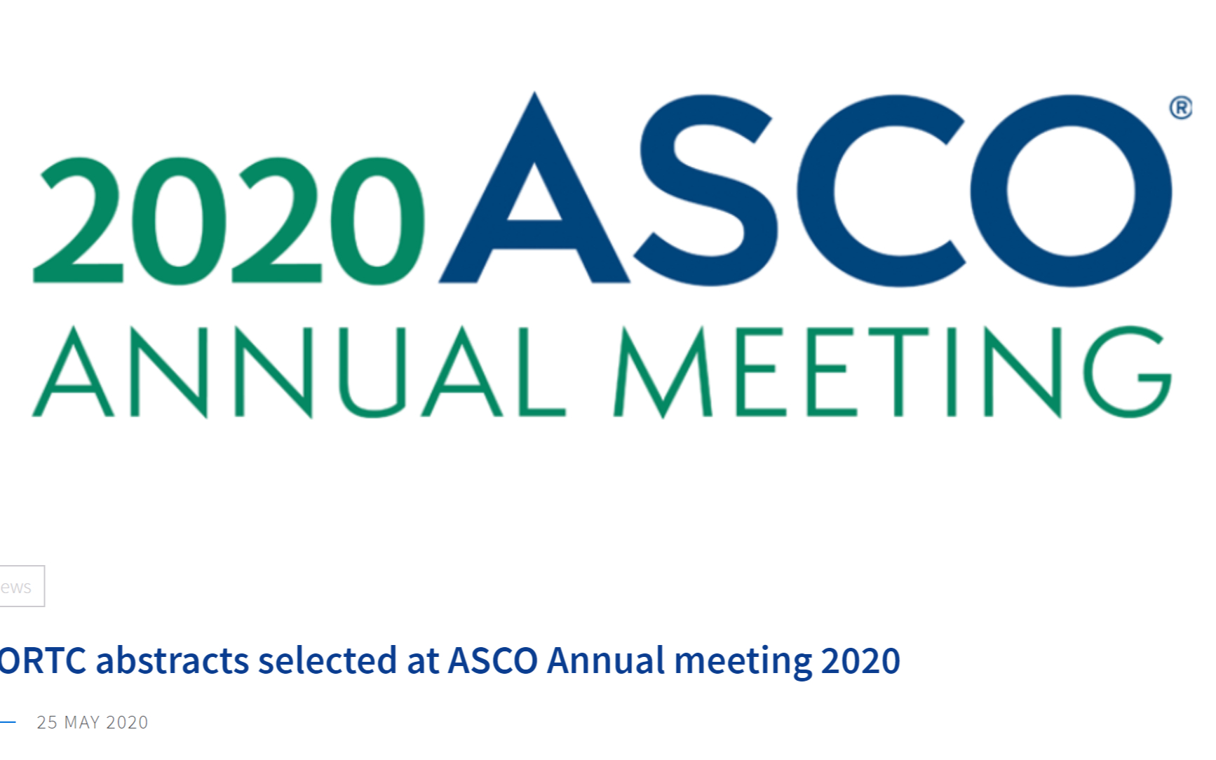 asco2020美国临床肿瘤年会视频集