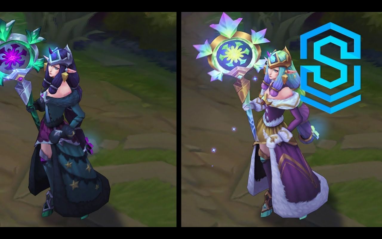 索拉卡 冰雪节 炫彩皮肤预览 - lol英雄联盟_哔哩哔哩_bilibili