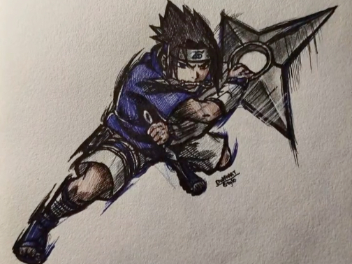 火柴人变身宇智波佐助