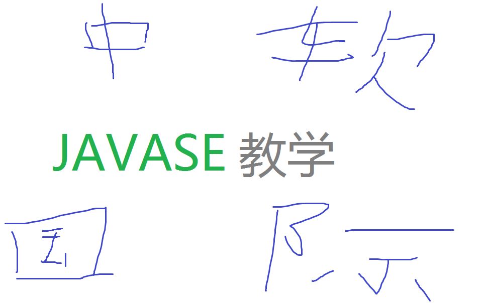 JAVASE 编程语言教学视频 中软国际 17年末哔哩哔哩bilibili