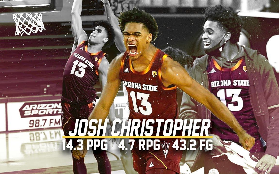 NCAA亚利桑那州立后卫:约什克里斯托弗(Josh Christopher)哔哩哔哩bilibili