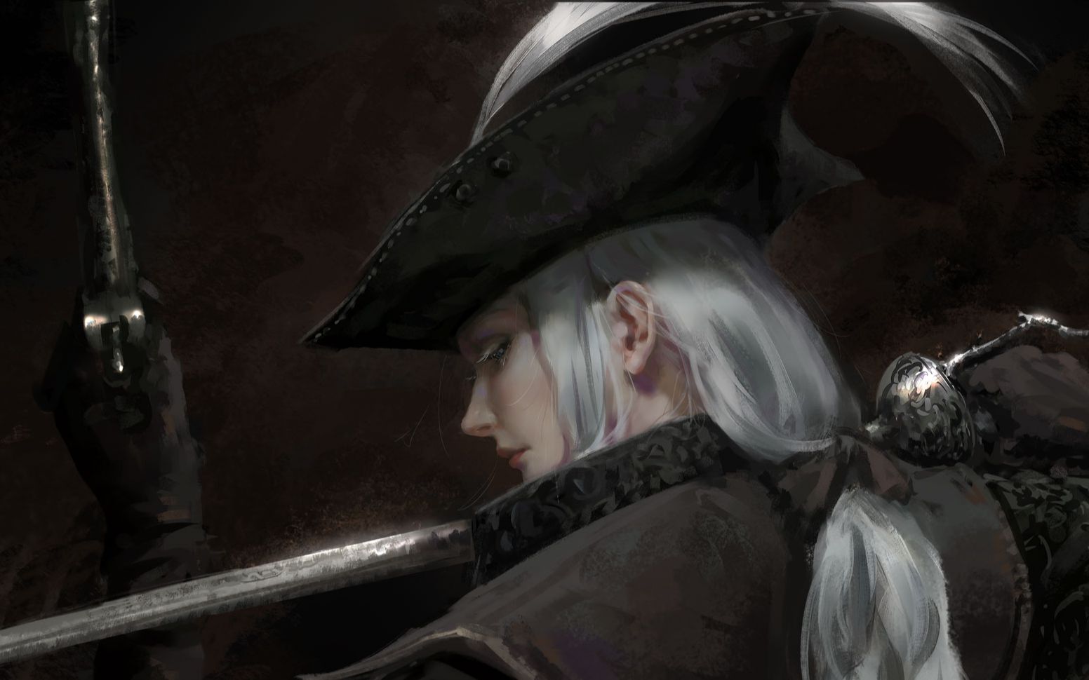 bloodborne血源诅咒一周目星辰钟塔的玛丽亚师姐枪反流程师姐虐我千万