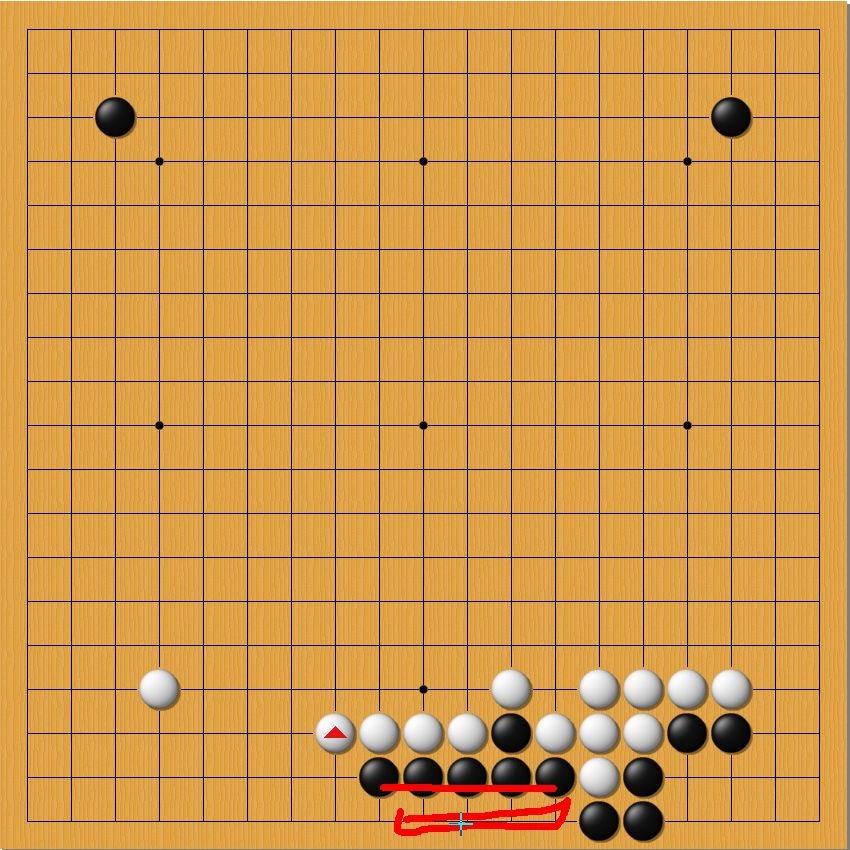 [图]19路棋盘实战纠错2