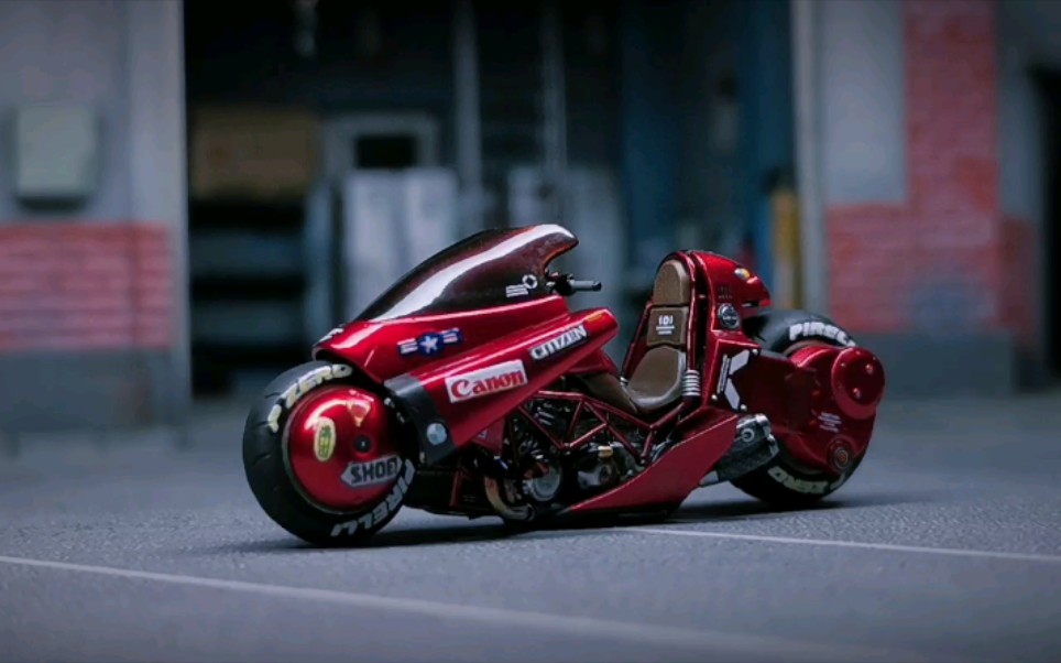 【微车世界】"阿基拉akira"1:64 3d打印涂装完成, 金田机车 欣赏