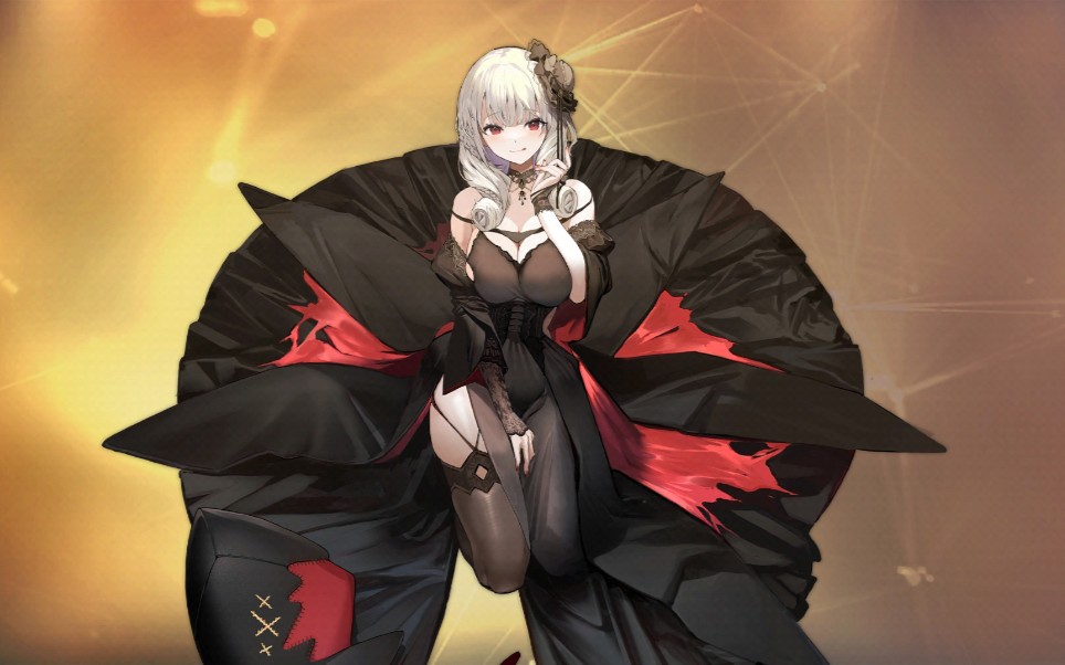 【大爷提督——碧蓝航线】铁血战巡吕佐夫l2d皮肤展示