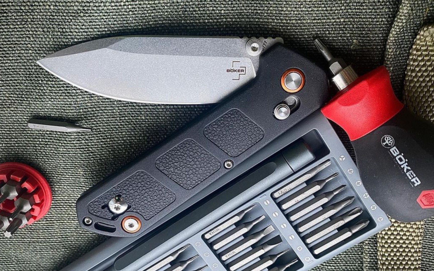 国内代工尾货已流出,boker博克kihon dc轴锁折刀拆解混剪