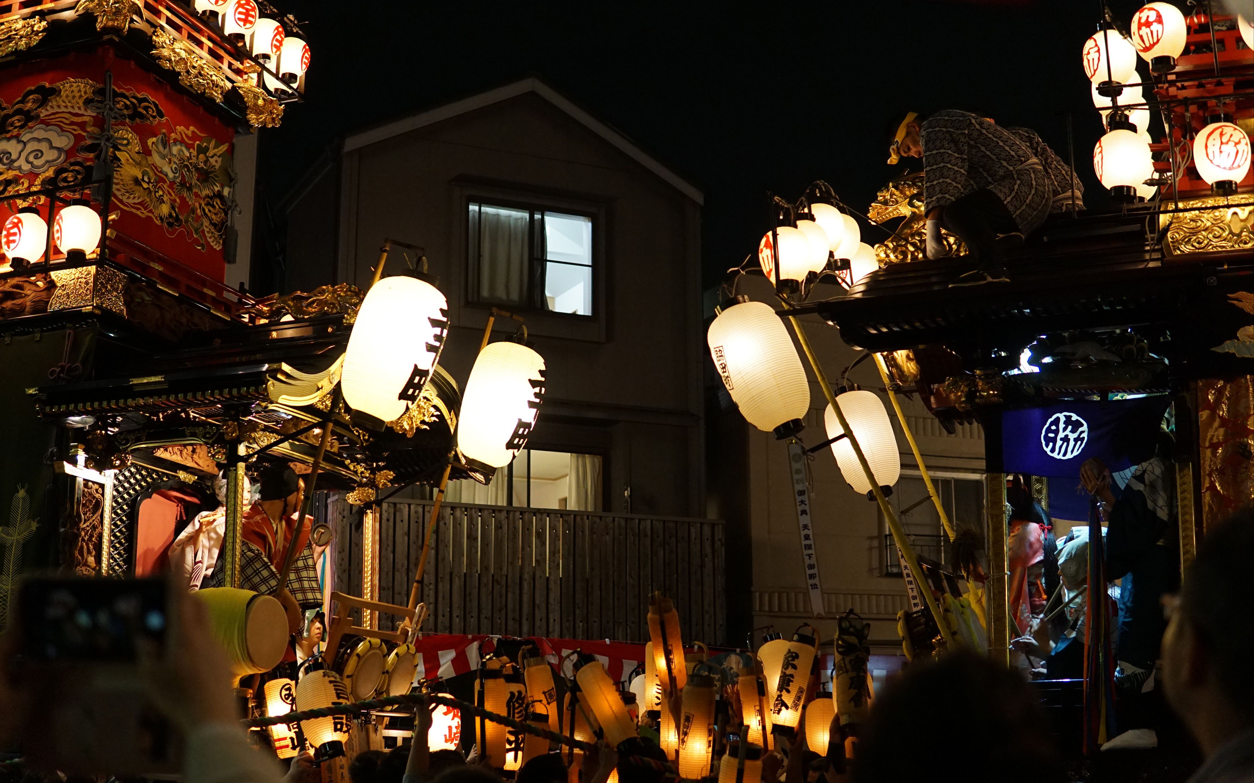 带你看月色真美中的庙会原型川越祭