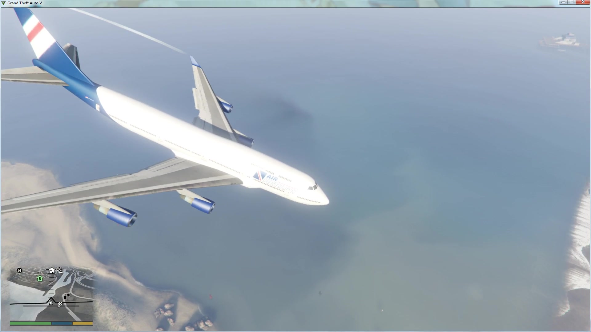 【模拟空难】GTA5美国国家航空102号班机坠