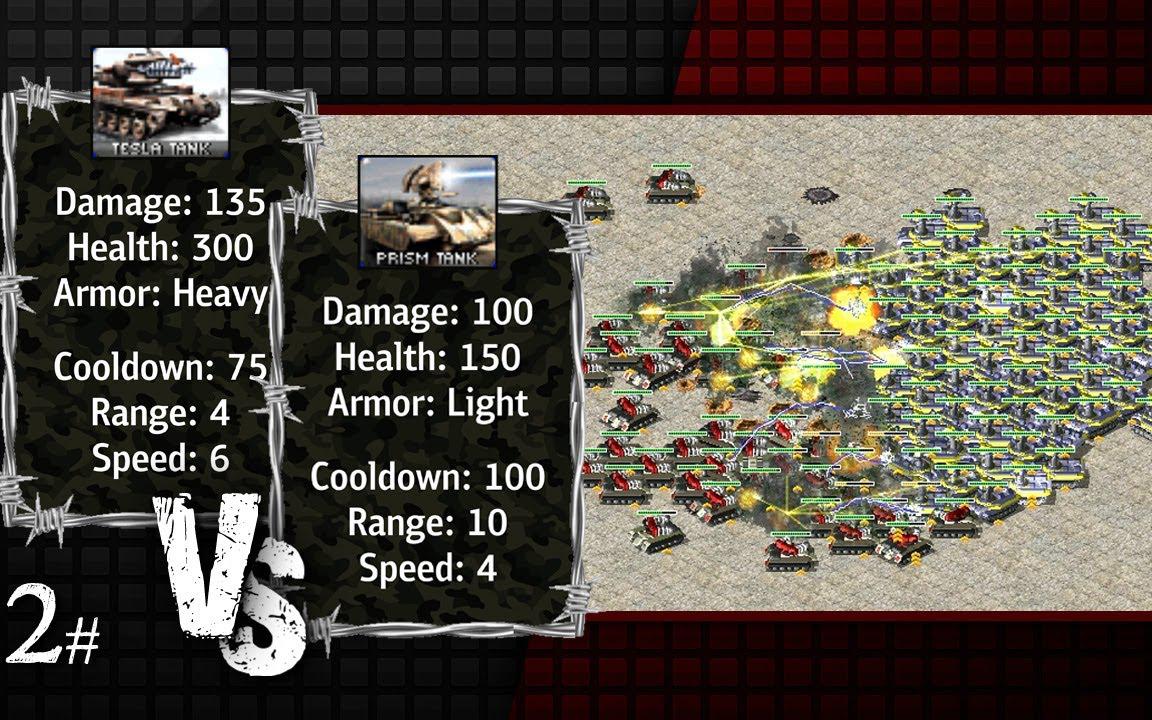 [搬] tg - sacred [红警]电磁坦克对战光棱坦克_哔哩哔哩_bilibili