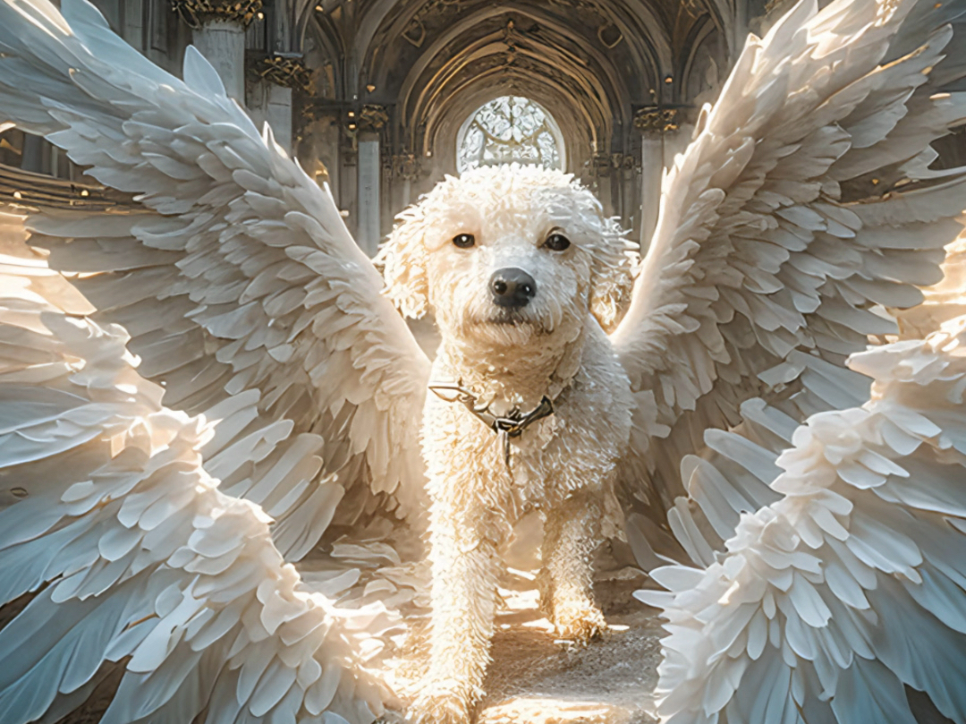 神之使者,狗天使降临人间