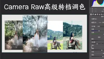 精通Camera Raw转档调色，核心技法全掌握！