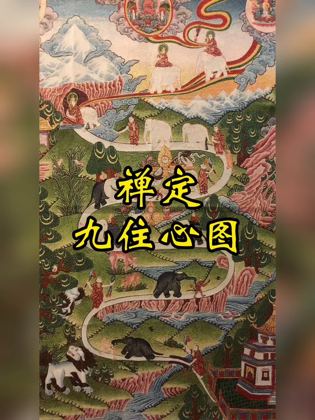 禅定九住心图哔哩哔哩bilibili