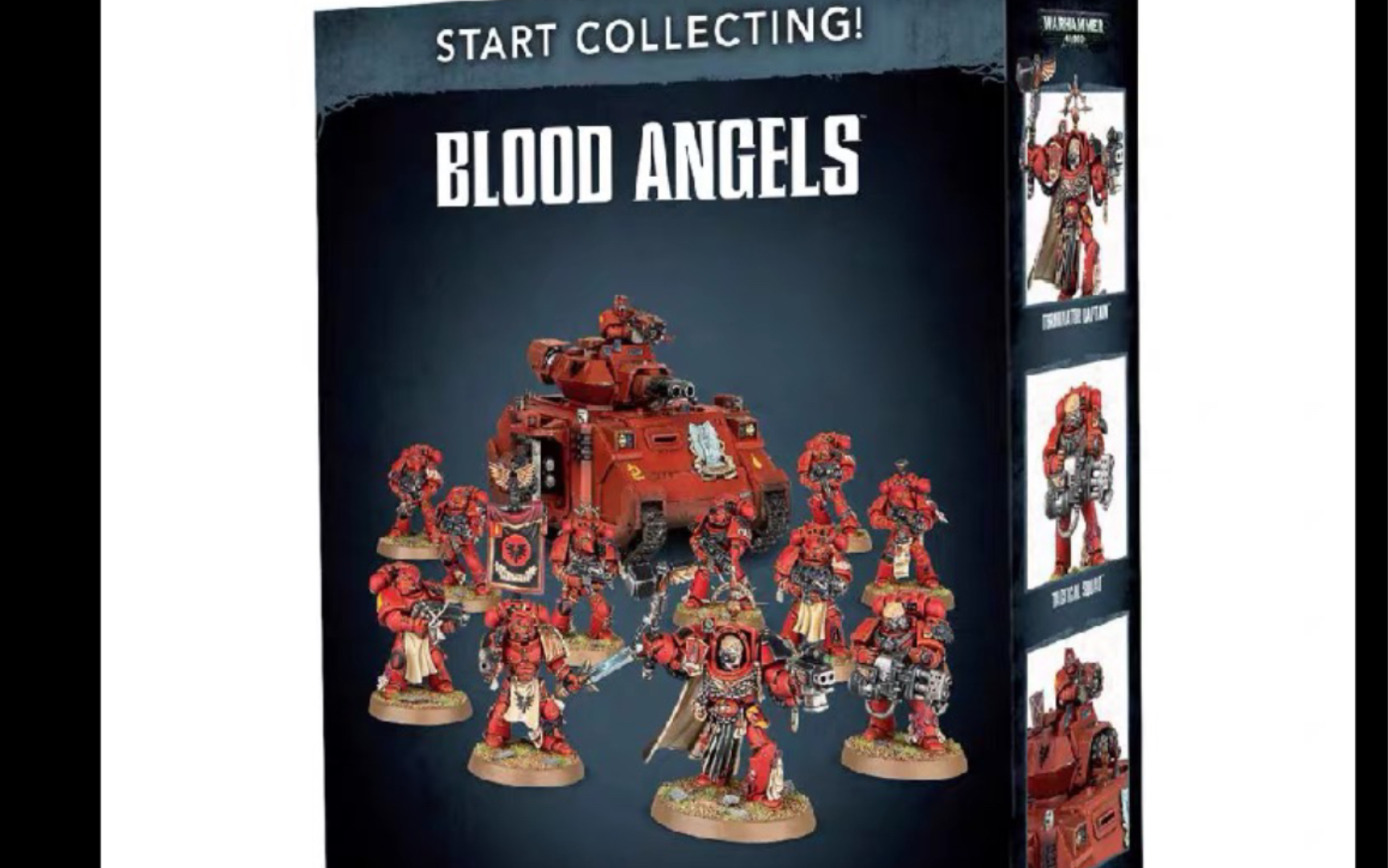 【开箱】战锤 40k 血天使 新手包 start collecting blood angels