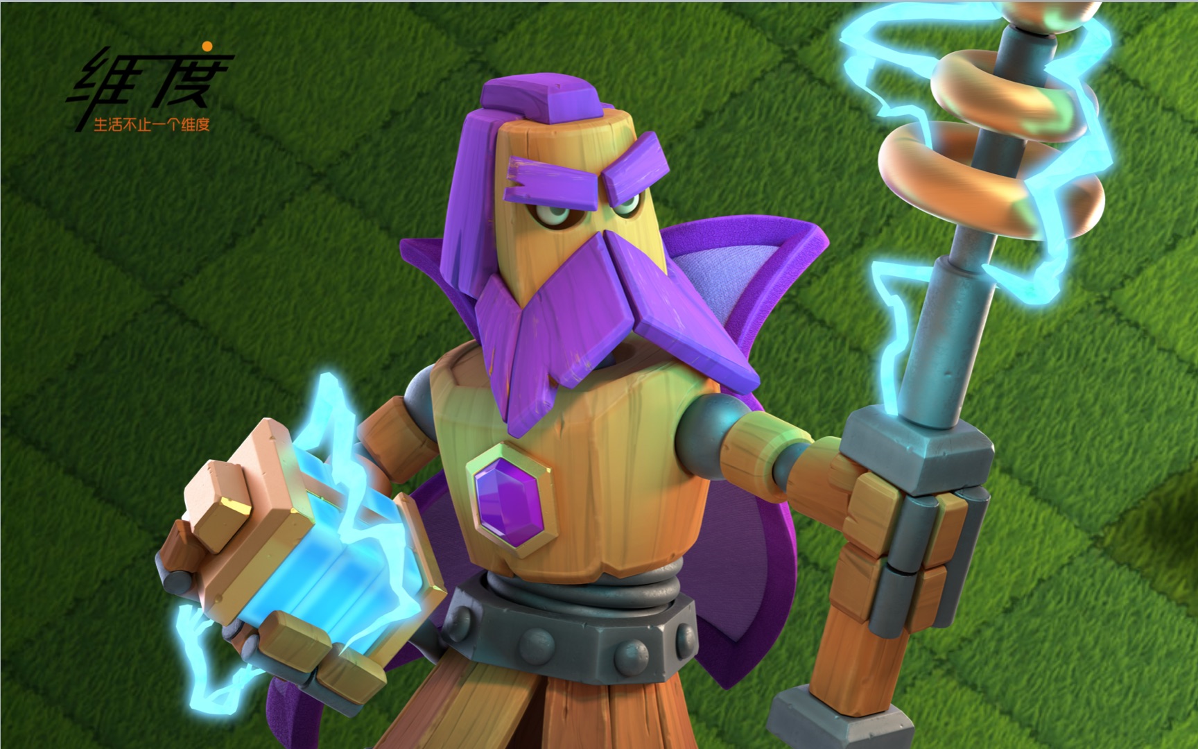 2020年4月新皮肤发条木偶守护者部落冲突