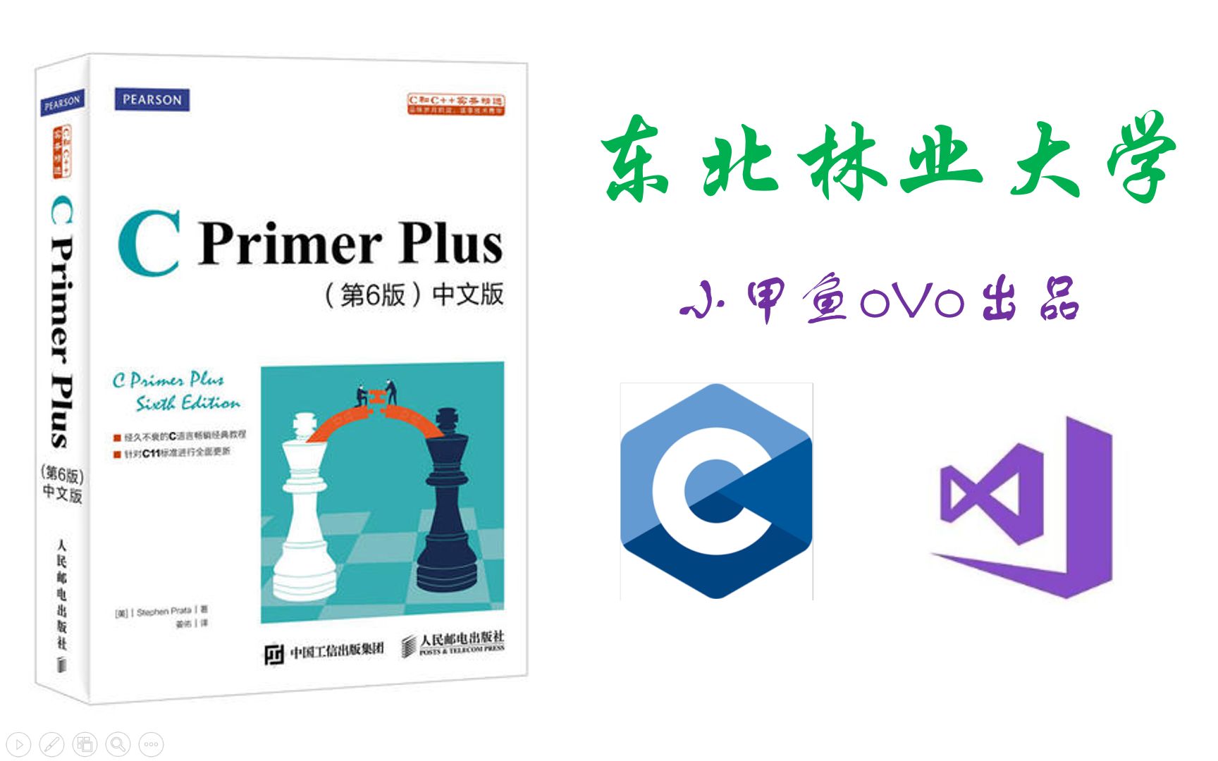 [图]【C primer plus】全程使用Dev编译器+全书概念讲解+代码解读--小甲鱼oVo