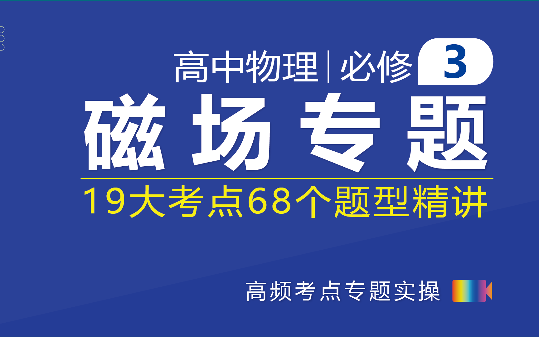 [图]高中物理选修3-1【磁场合集】大题技巧叠加偏转知识点总结@蔡了物理