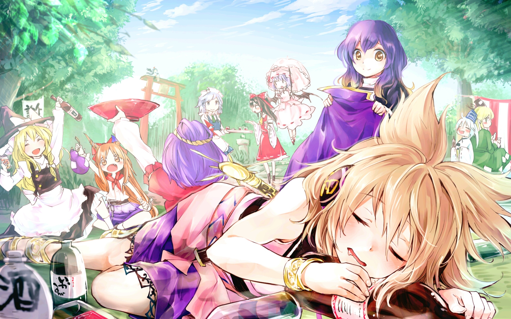 三三接力【东方神灵庙】_哔哩哔哩_bilibili