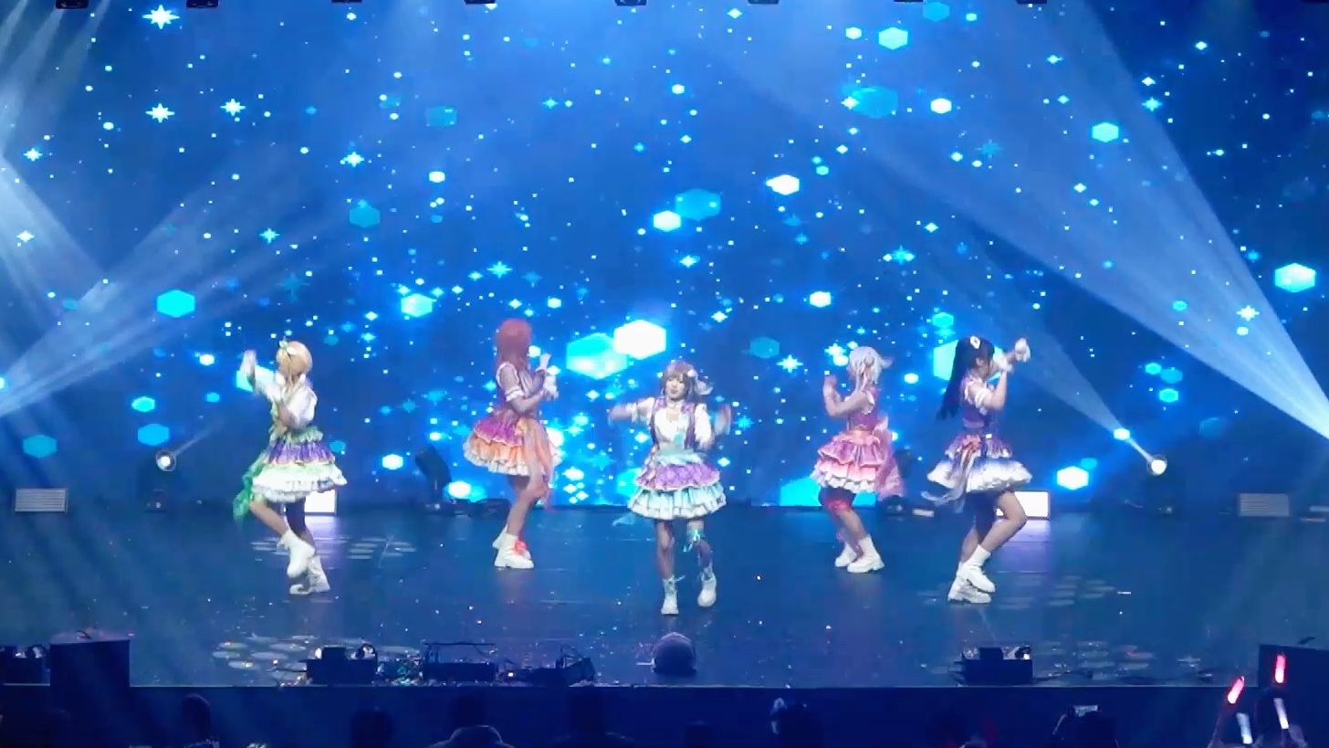 【雾都果冻】重庆loveliveonly舞台-liella一 二连跳:ノンフィクショ