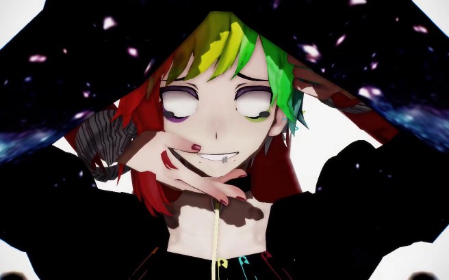 恶狼游戏mmdguillotine75若你深陷梦魇陪你在床上起舞78