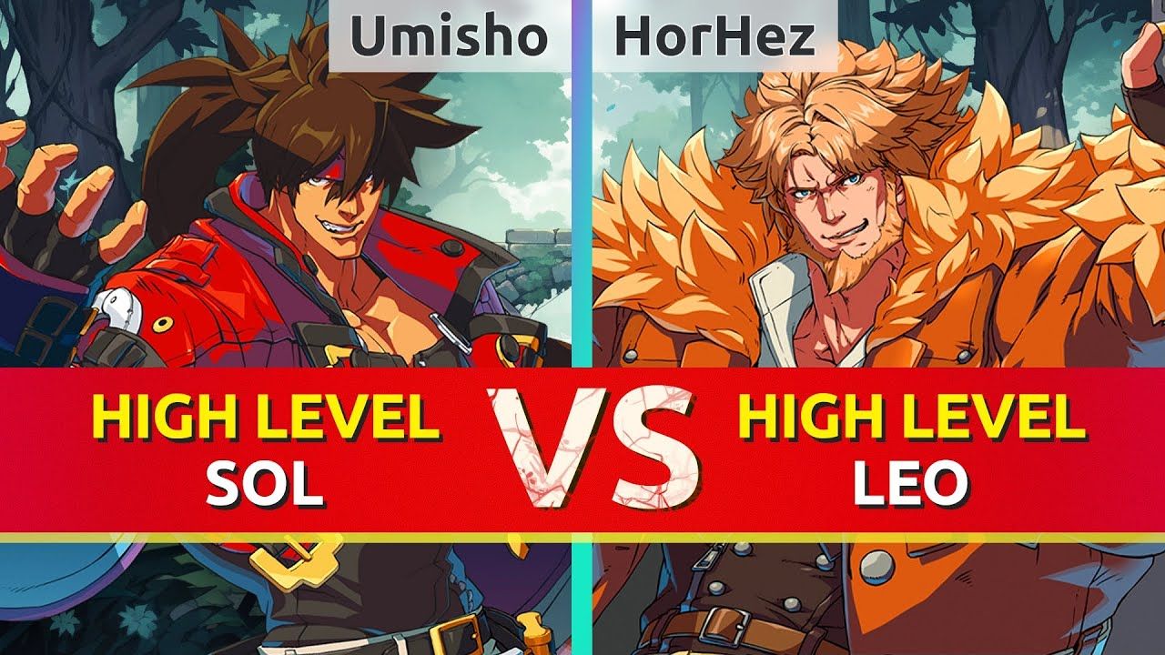 GGST ▰ UMISHO (Sol) vs HorHez (Leo). High Level Gameplay