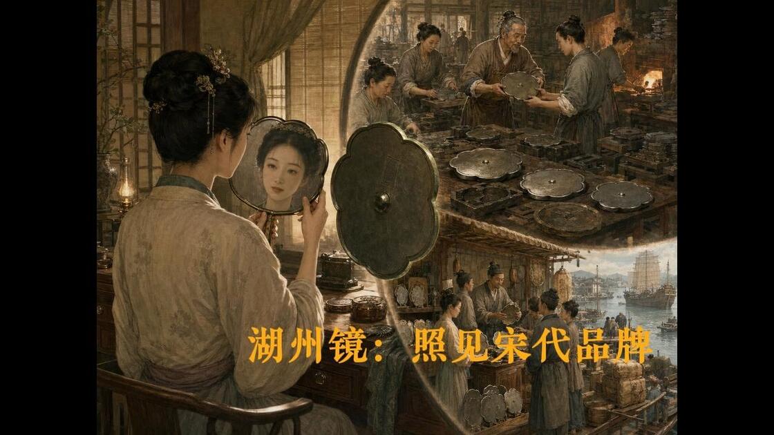 湖州镜：照见宋代品牌_哔哩哔哩_bilibili