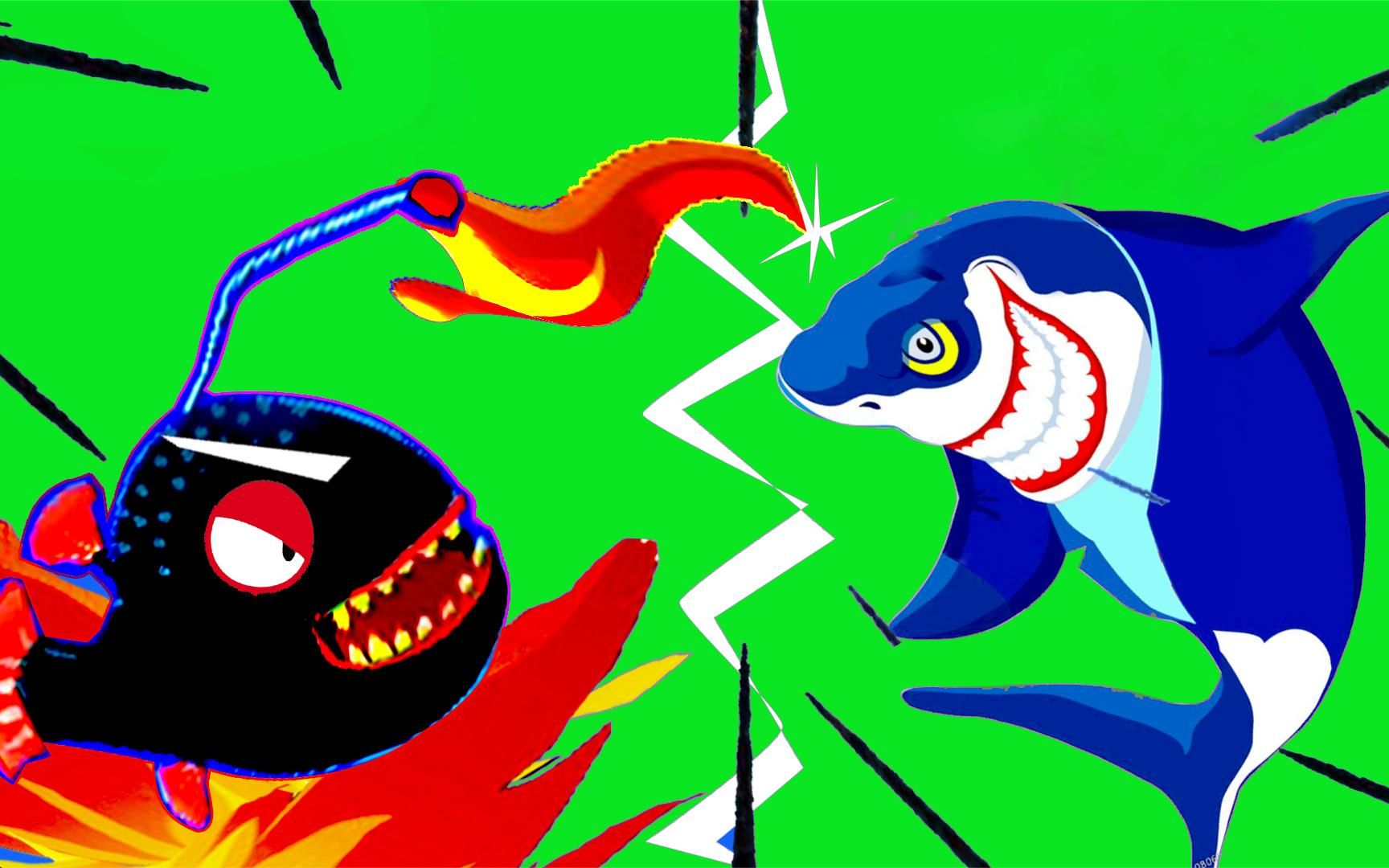 救救小金鱼:大鲨鱼嘲笑小金鱼是黑色的,哪知道这下吃大亏了!