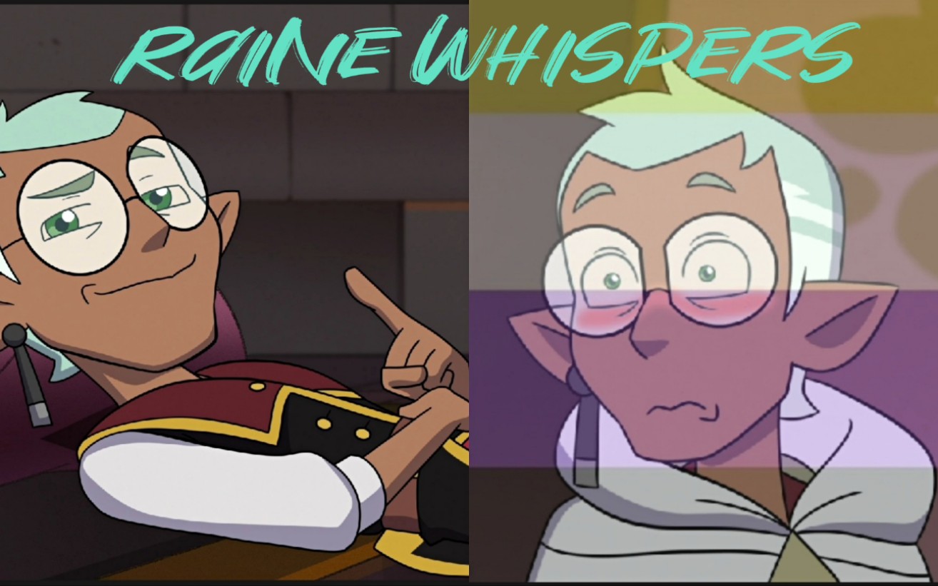 【toh//猫头鹰魔法社】: 论同人里和正剧里raine的反差之大(恶搞向)