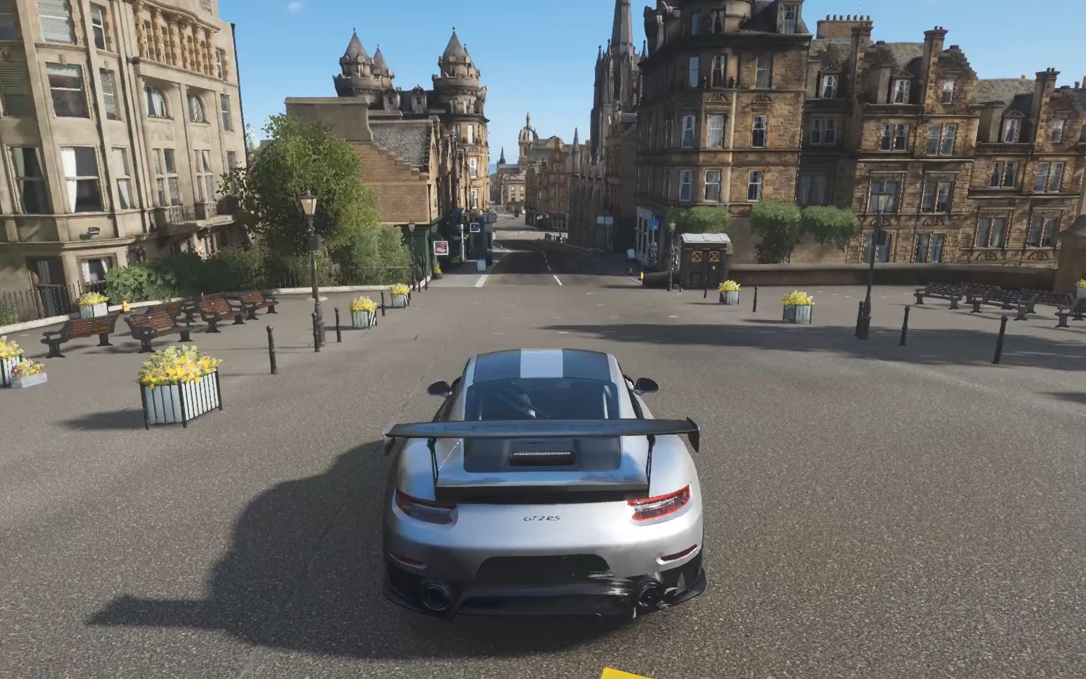 画质测试地平线4午游爱丁堡1