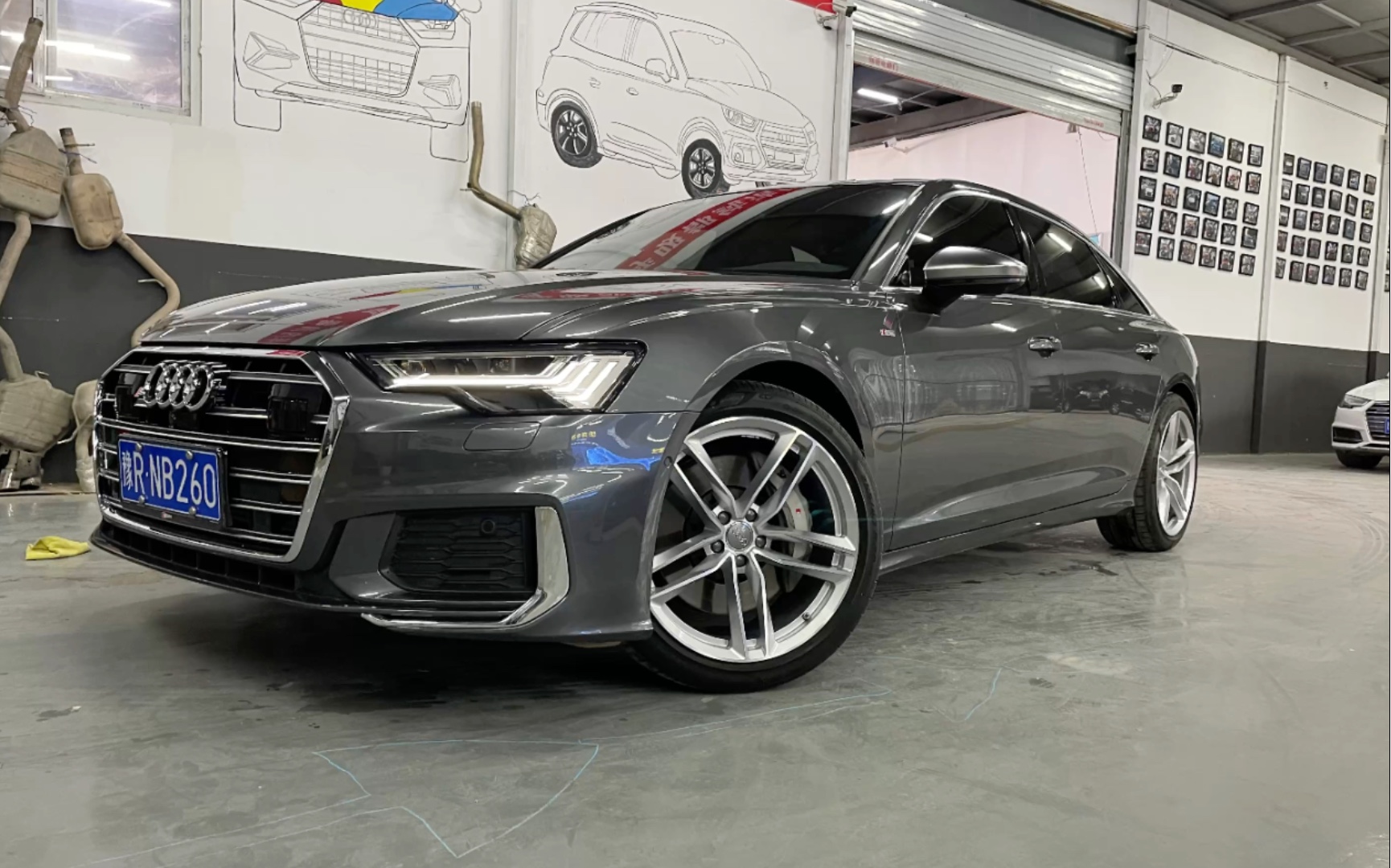 出售-a6l 55tfsi 尊享动感 天云灰