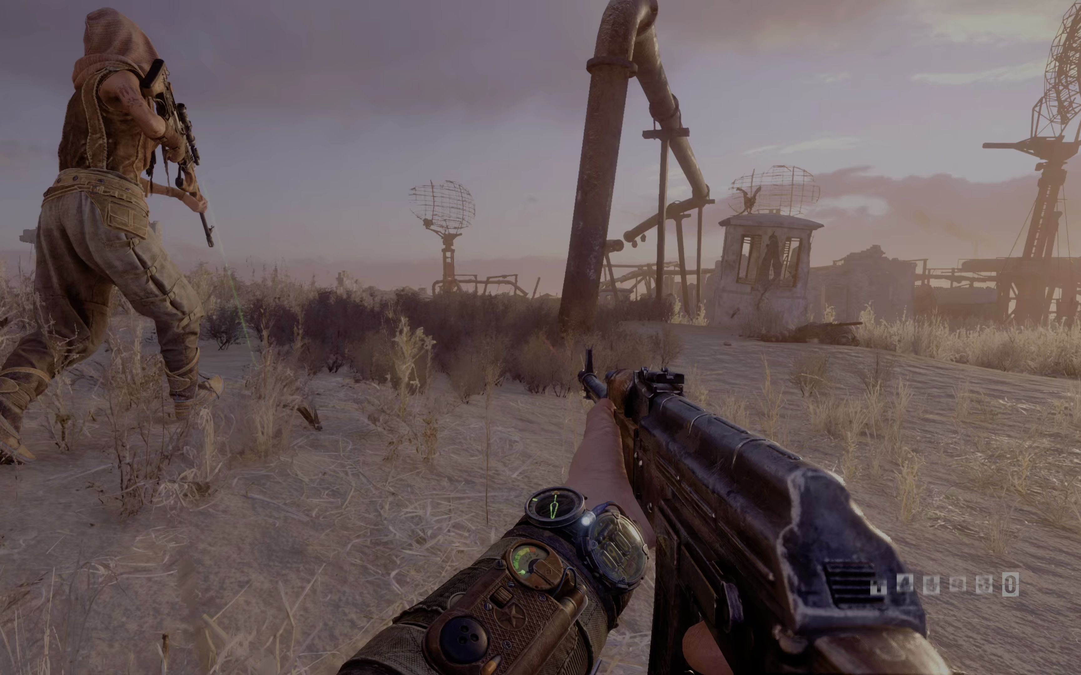 《地铁 离去》增强版p30 里海 深入地下|ps5 4k60fps hdr