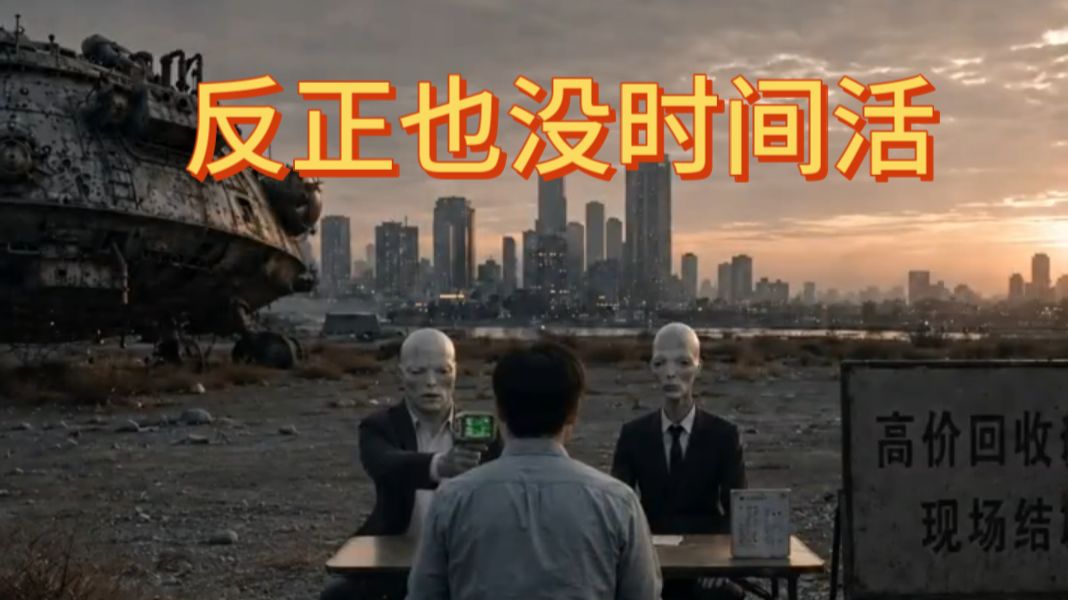 《反正也没时间活》一场把“寿命”卖给外星人的荒诞交易