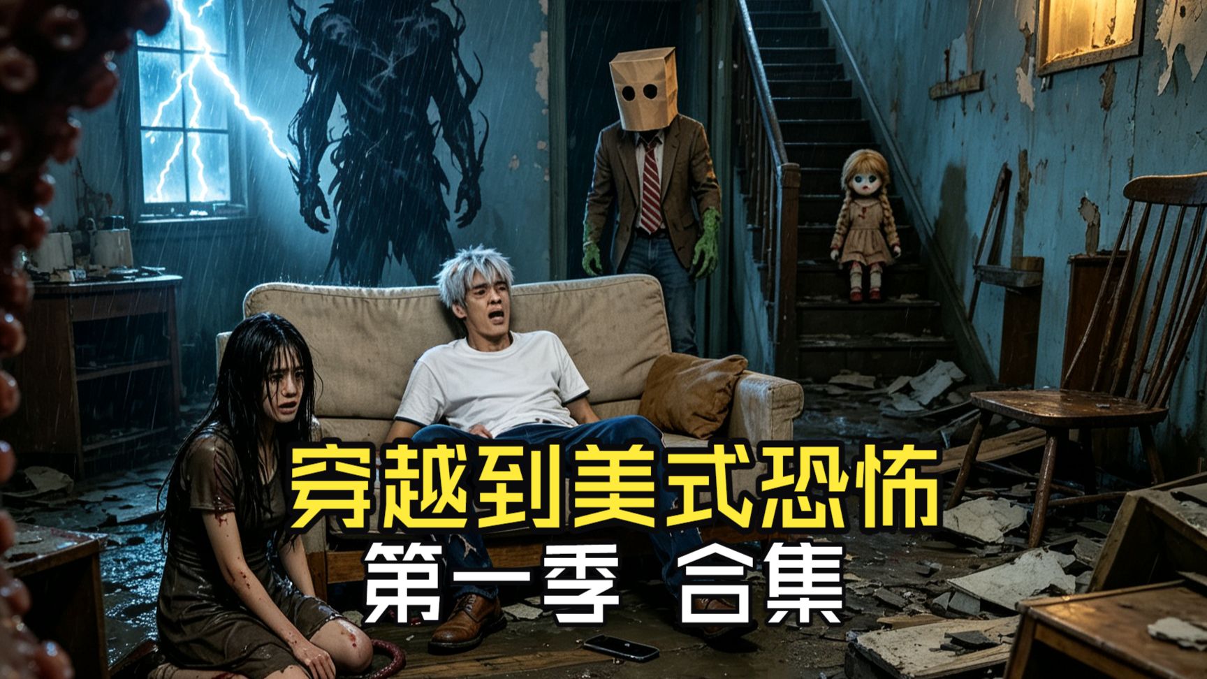 原创：穿越到美式恐怖 第一季 合集【一次看爽】海报