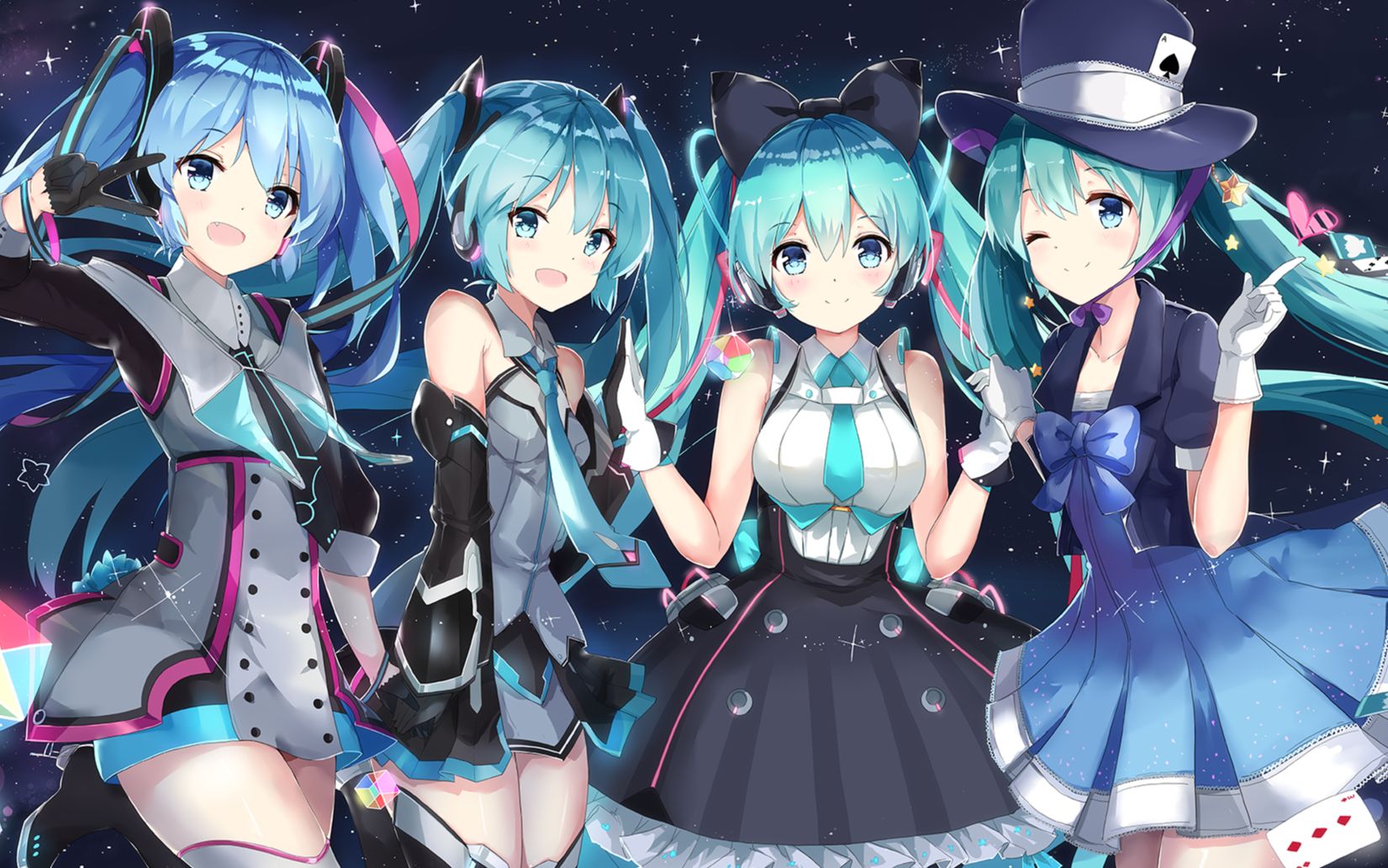 初音未来梦与叶樱图片