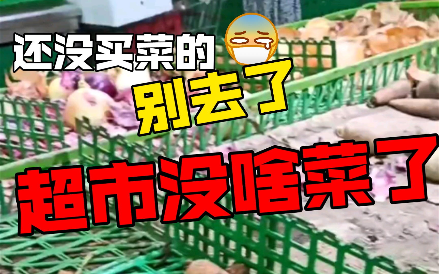 北京朝阳群众开始大抢菜了 疫情中的北京生活22年4月25日