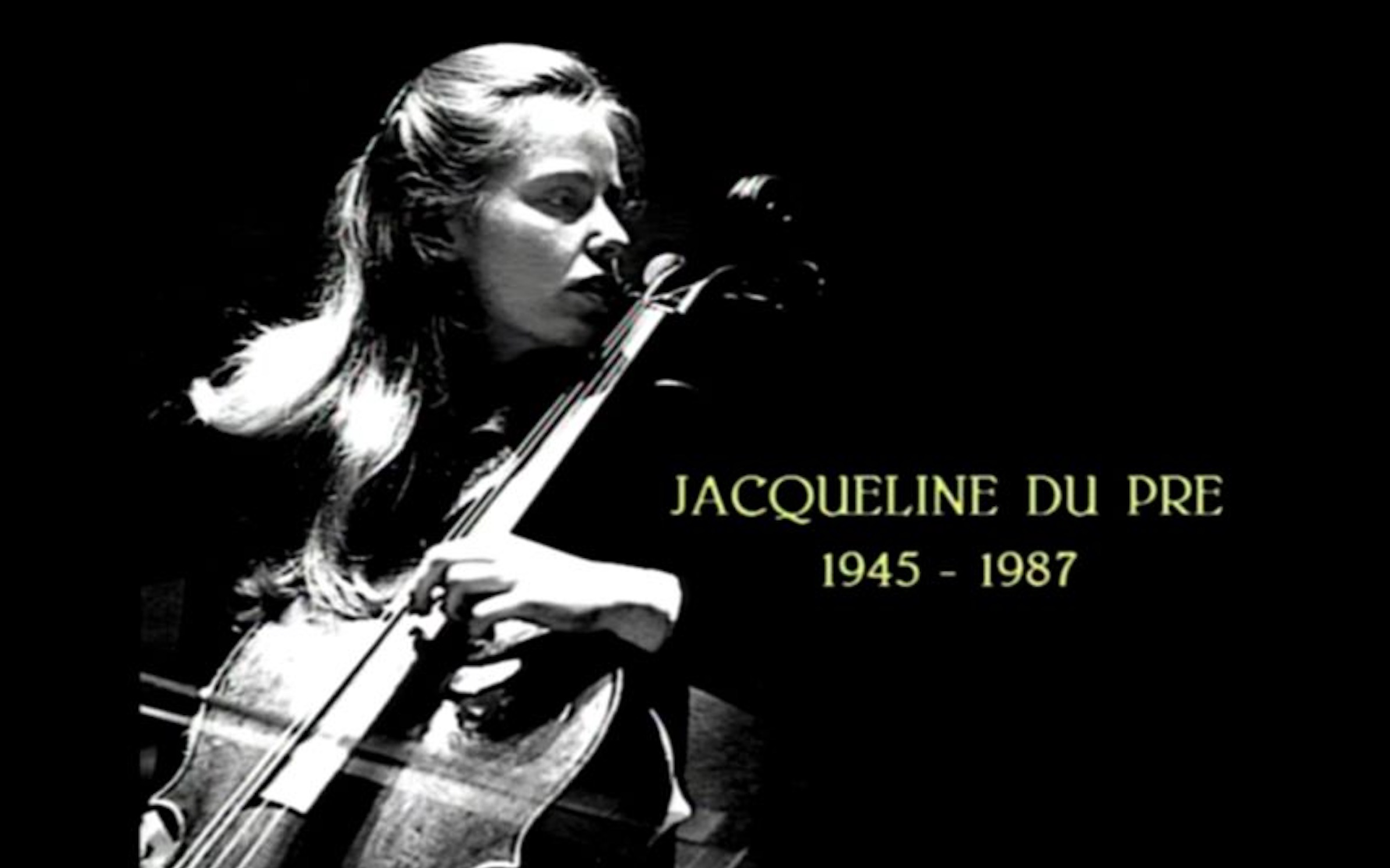 大提琴女演奏家杰奎琳图片