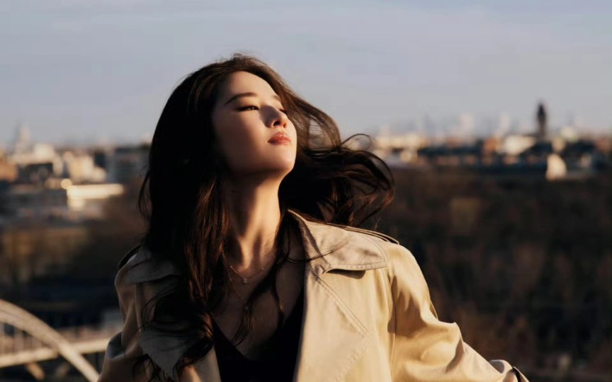 刘亦菲天梭小美人宣传照,梭子审美相当在线