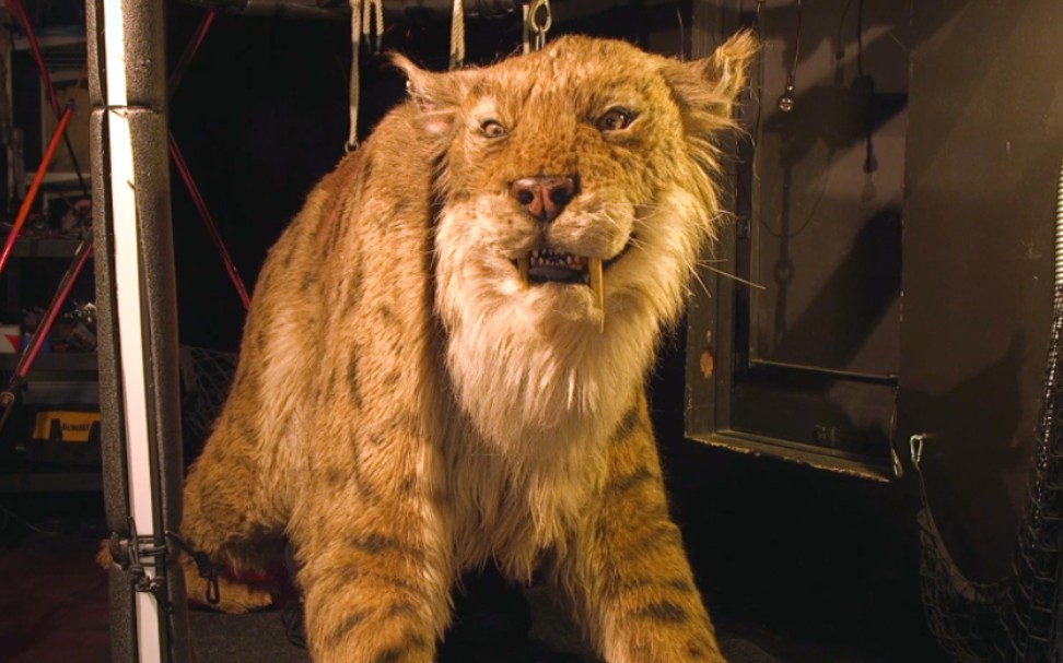 剑齿虎皮套服装幕后参考